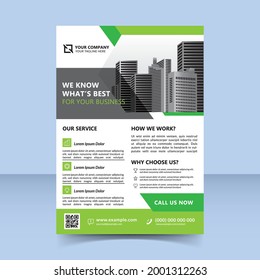 we know what best for your business flyer design template
