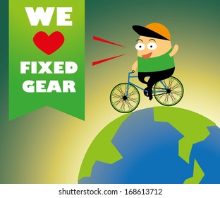 We love fixed gear