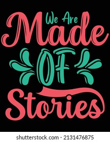 we are made of stories illustration