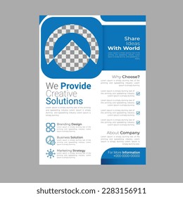 We make your business best popular  social media marketing creative corporate business flyer design  