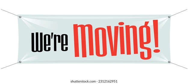 We are moving on white calico