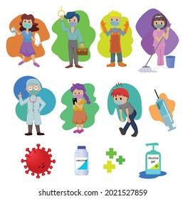 We must wear a mask every time we leave the house to prevent the covid-19 virus.