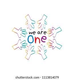 We are one inspirational quote.
