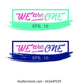 we are one, text Quotes and Inspirational Quotes