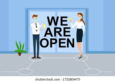 We are Open with Sanitizer and Thermal Screening