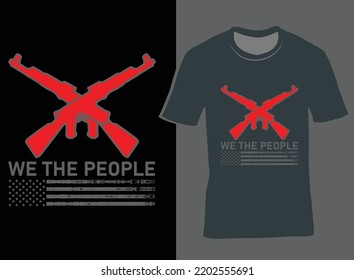 We the people USA Flag T-Shirt And Mug Design Vector, Patriotic t shirts, Vintage USA Flag 1776, US Flag T-shirts.