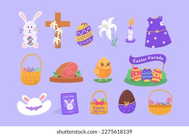 le presentamos Easter Illustration Set