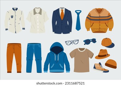 we present you Man Fashion Illustration Collection