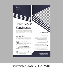 We provide your business solutions growth creative ideas business flyer design