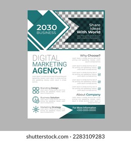 We provide your business solutions growth creative ideas business flyer design