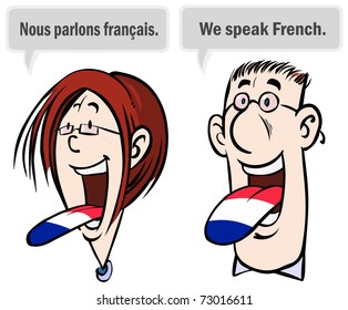 We Speak French.