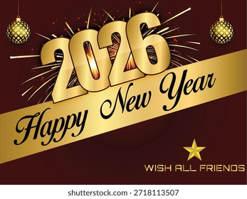 As we step into 2026, it’s time to leave behind the past and embrace a world of new possibilities. This year is a blank canvas for your dreams, a fresh start for your goals, and a new opportunity to create lasting memories with loved ones. May your 2026 be filled with boundless joy, peak health, and remarkable success. Let’s celebrate the journey ahead with hope and a smile. Happy New Year!