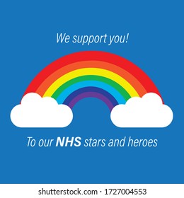We Support The NHS With Rainbow