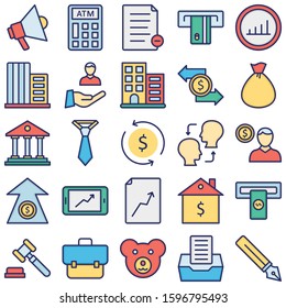 
We are up with trade icon Vector. These trade icons pack is intended to make you ready to get your business site, application iconic. These are pertinent to business, official hardware, and trade.
