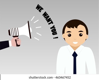 we want you