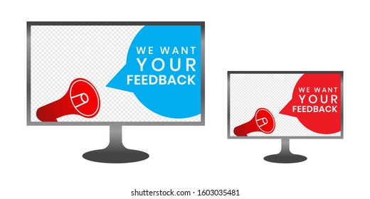We want your feedback in texts that are isolated by Monitor Computer. can be used to stamp Customer Service Reviews.