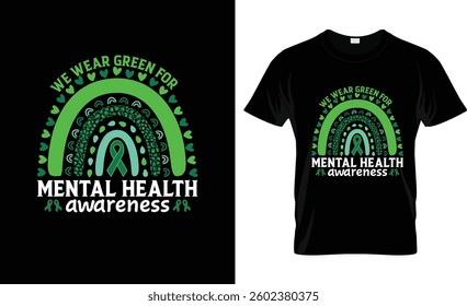 we wear green for mental health awareness