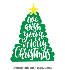 We Wish You A Merry Christmas - Christmas Design