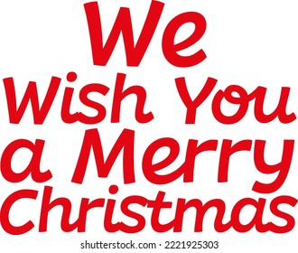 we wish you a merry christmas. Matching Family Christmas Shirts. Christmas Gift. Family Christmas. Sticker. Card.