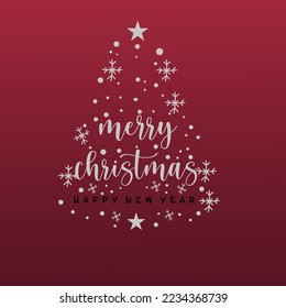 We Wish You Merry Christmas Text Logo