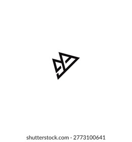 WEA technology vector initial icon logo