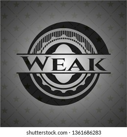 Weak dark emblem. Retro