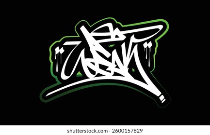 WEAK graffiti tag style design