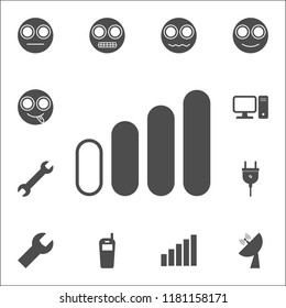 weak signal scale icon. web icons universal set for web and mobile