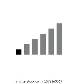 weak signal vector icon, weak connection vector icon