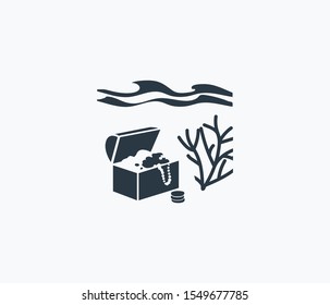 Wealth icon isolated on clean background. Wealth icon concept drawing icon in modern style. Vector illustration for your web mobile logo app UI design.