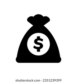 Wealth icon on white background