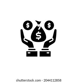 Wealth icon in vector. Logotype