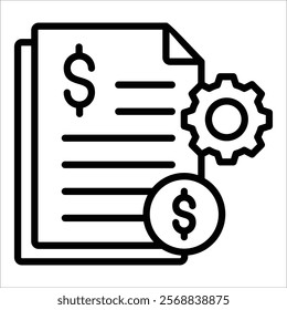 Wealth Management Icon Element For Design