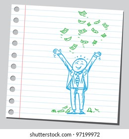 Wealthy businessman