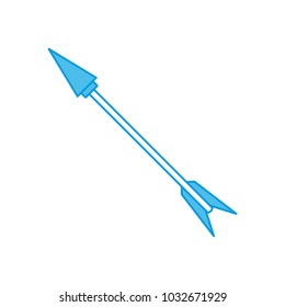 Weapon arrow symbol