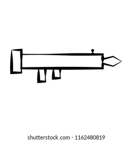 weapon with arrows style is war