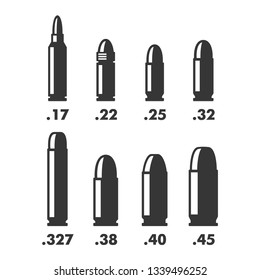 1,909 Bullet sizes Images, Stock Photos &amp; Vectors | Shutterstock