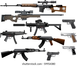 230,134 Gun Vector Images, Stock Photos & Vectors | Shutterstock