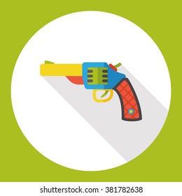 weapon gun flat icon