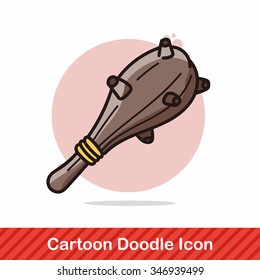 weapon hammer doodle