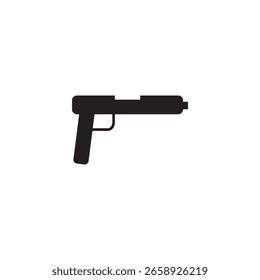 Icono de arma Ilustración Elemento Diseño