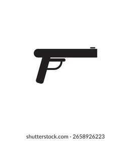 ícone de arma ilustração elemento design