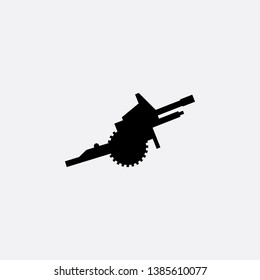 weapon icon sign signifier vector