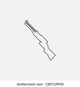 weapon icon sign signifier vector