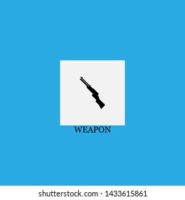 weapon icon sign signifier vector
