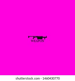 weapon icon sign signifier vector