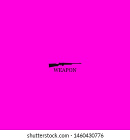 weapon icon sign signifier vector