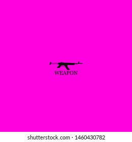 weapon icon sign signifier vector