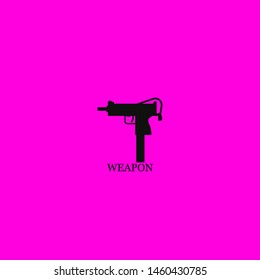 weapon icon sign signifier vector