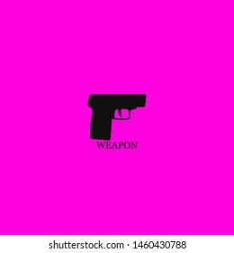 weapon icon sign signifier vector
